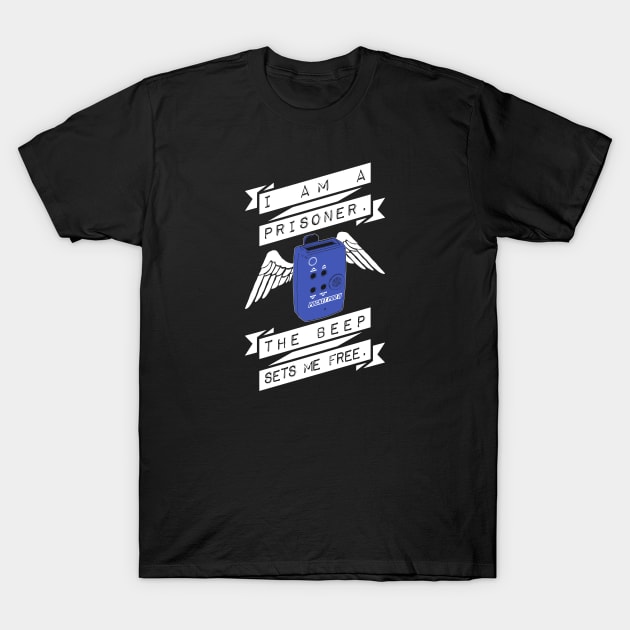 The Beep Sets Me Free Shot Timer T-Shirt by erock